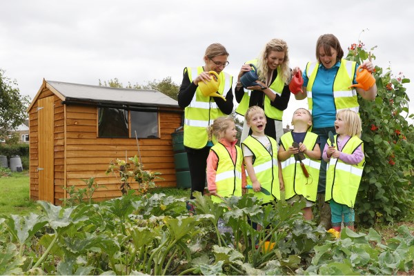 Green-fingered playgroup ready for the winter thanks to Bovis Homes